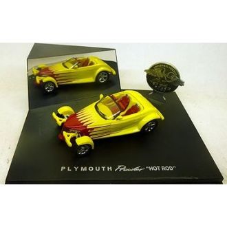 Plymouth Pyowler Hotrod. keltainen