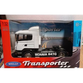 Scania R470 valkoinen