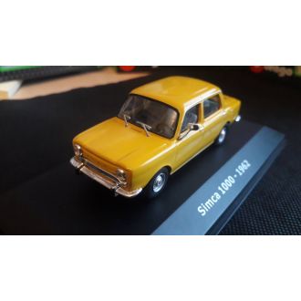 Simca 1000, vm. 1962, keltainen