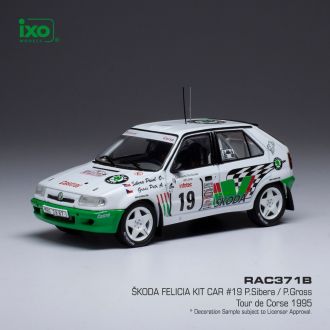 Skoda Felicia Kit Car, No.19, Rallye WM, Rallye Tour de Corse, P.Sibera/P.Gross, 1995