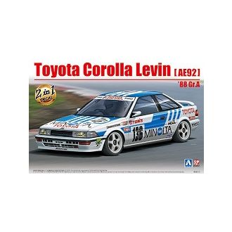 Toyota Corolla Levin AE92 Gr.A -88, muovirak.sarja