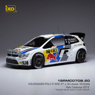 VOLKSWAGEN POLO R WRC #7 J.-M.Latvala / M.Antilla Rally Catalunya 2013