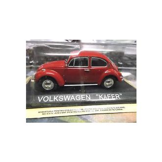 Volkswagen Kupla 1200, "Käfer", punainen.