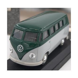 VW T1 1955 ikkunabussi vihreän valkoinen