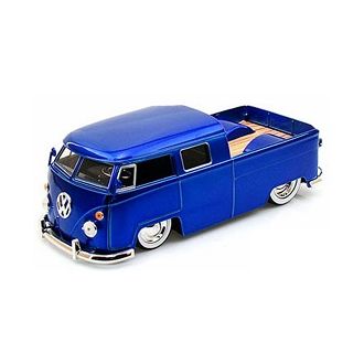 VW T1 pickup Hodrod sininen
