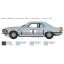 Mercedes-benz  450 SLC Rally Bandama 1979 Hannu Mikkola, muovirakennussarja