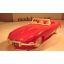 Jaguar E-Type, punainen, muoviauto, very rare