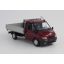 Ford Transit Single Cabine, tummanpunainen