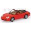 Porsche 996 (911) cabriolet, punainen, vm. 2001
